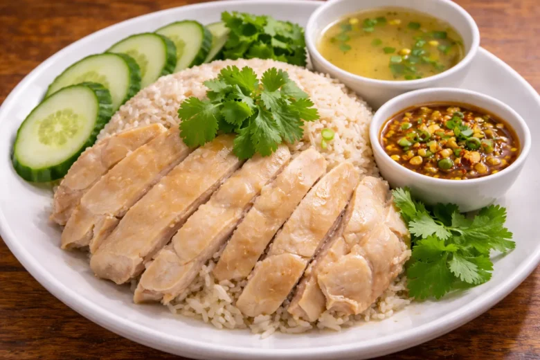 タイの定番カオマンガイのレシピ