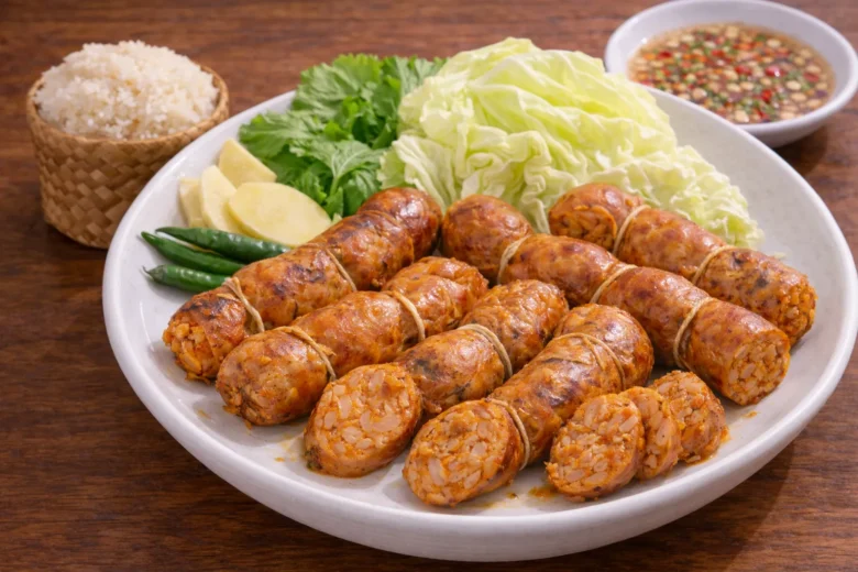 タイの定番サイウアのレシピ