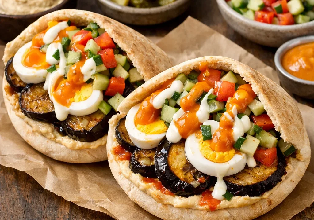 イスラエルの定番サビフのレシピ