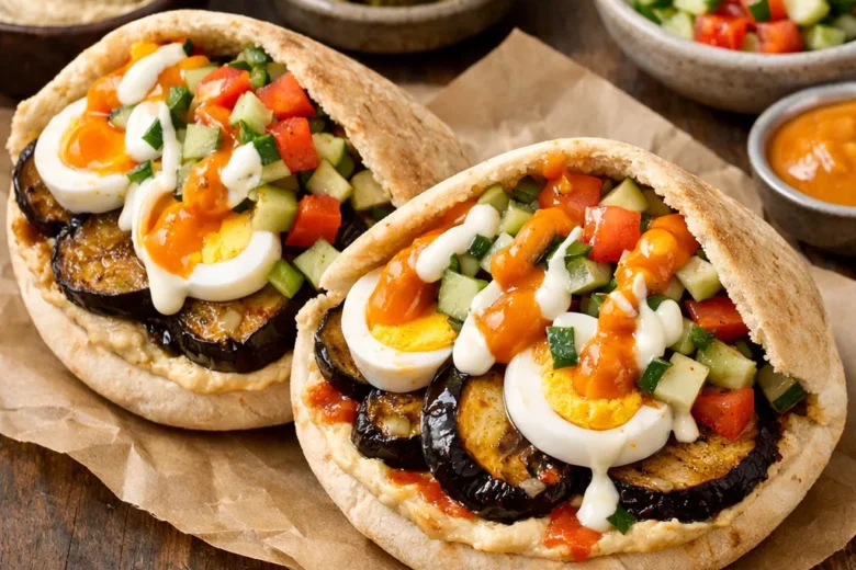 イスラエルの定番サビフのレシピ