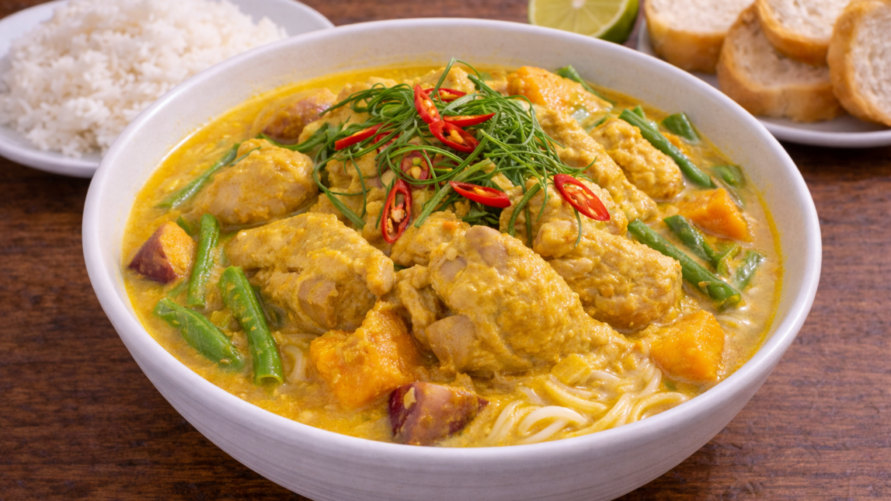 カンボジアの定番サムローカリーのレシピ