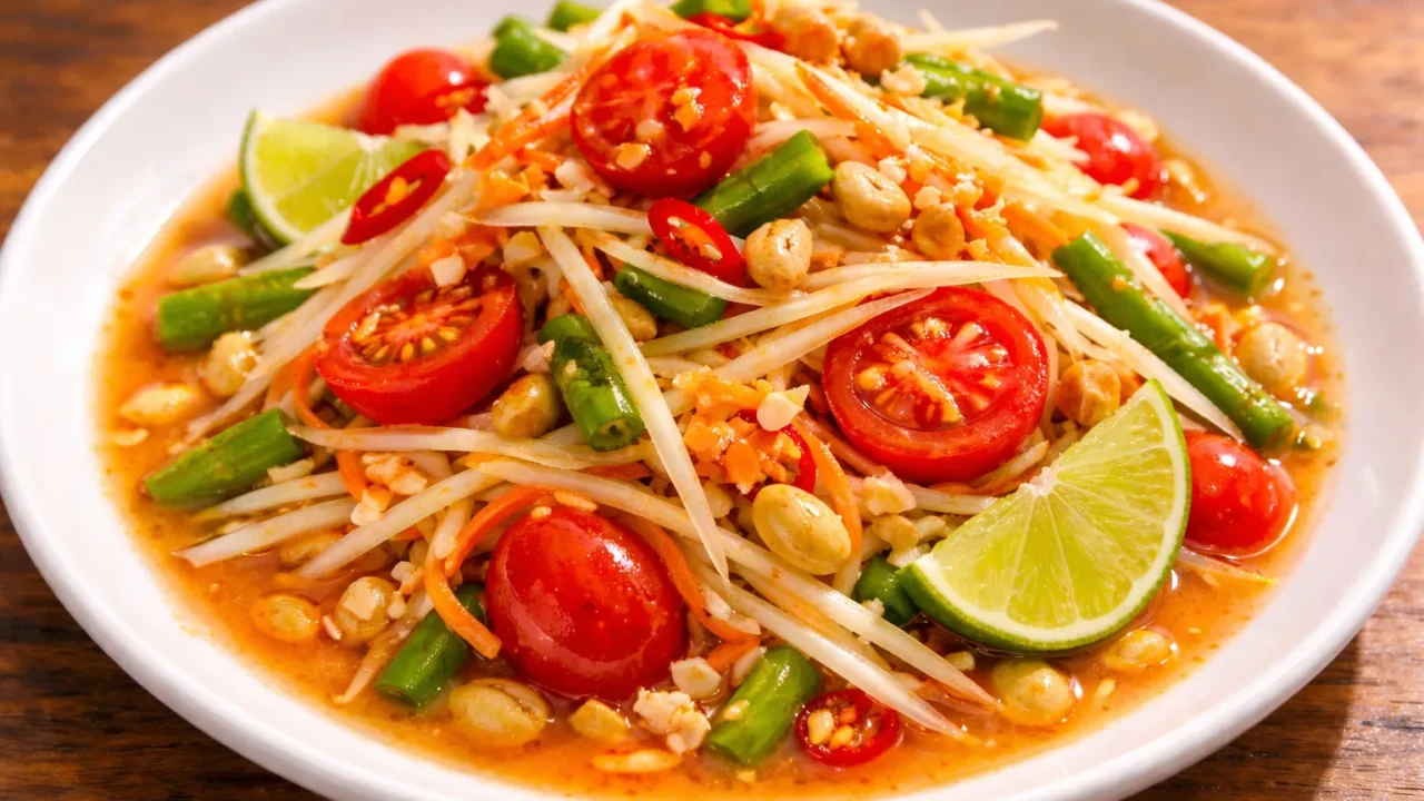 タイの定番ソムタムのレシピ