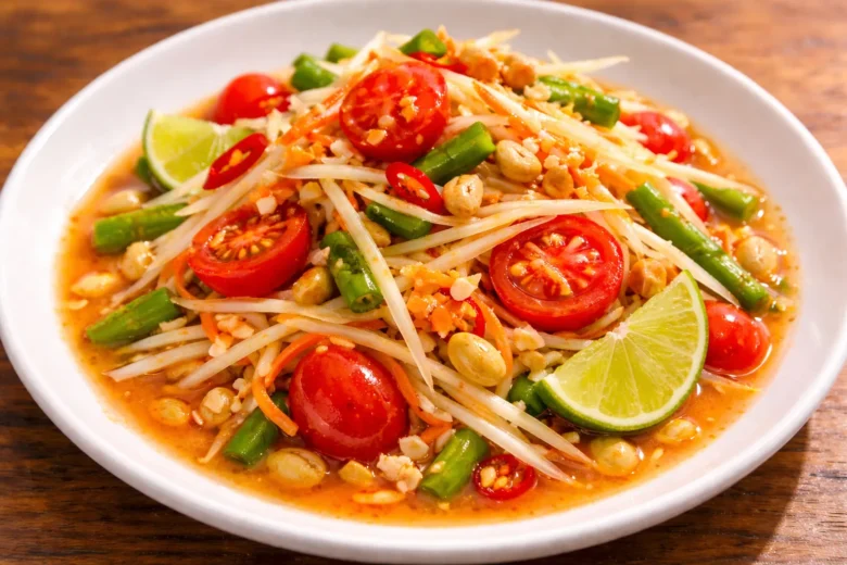 タイの定番ソムタムのレシピ