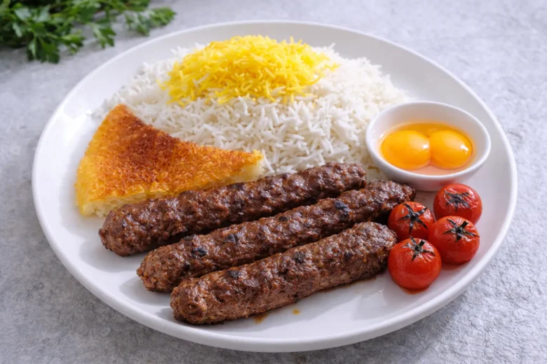 イランの定番チェロケバブのレシピ