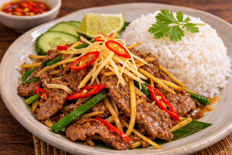 カンボジアの定番チャークニャイのレシピ