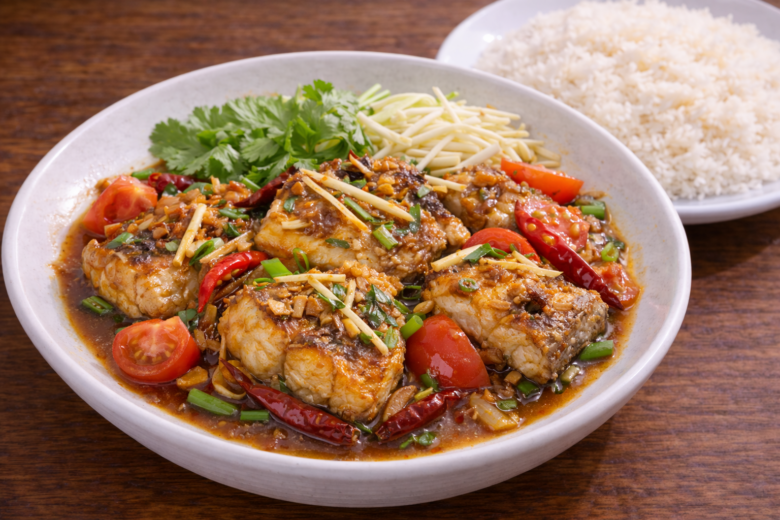 カンボジアの定番トレイチャアムプルーのレシピ