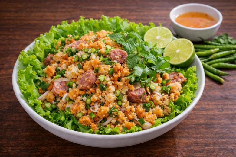 ラオスの定番ナムカオのレシピ