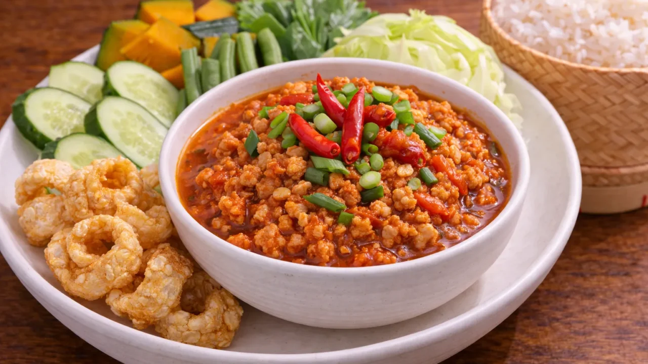 タイの定番ナムプリックオーンのレシピ