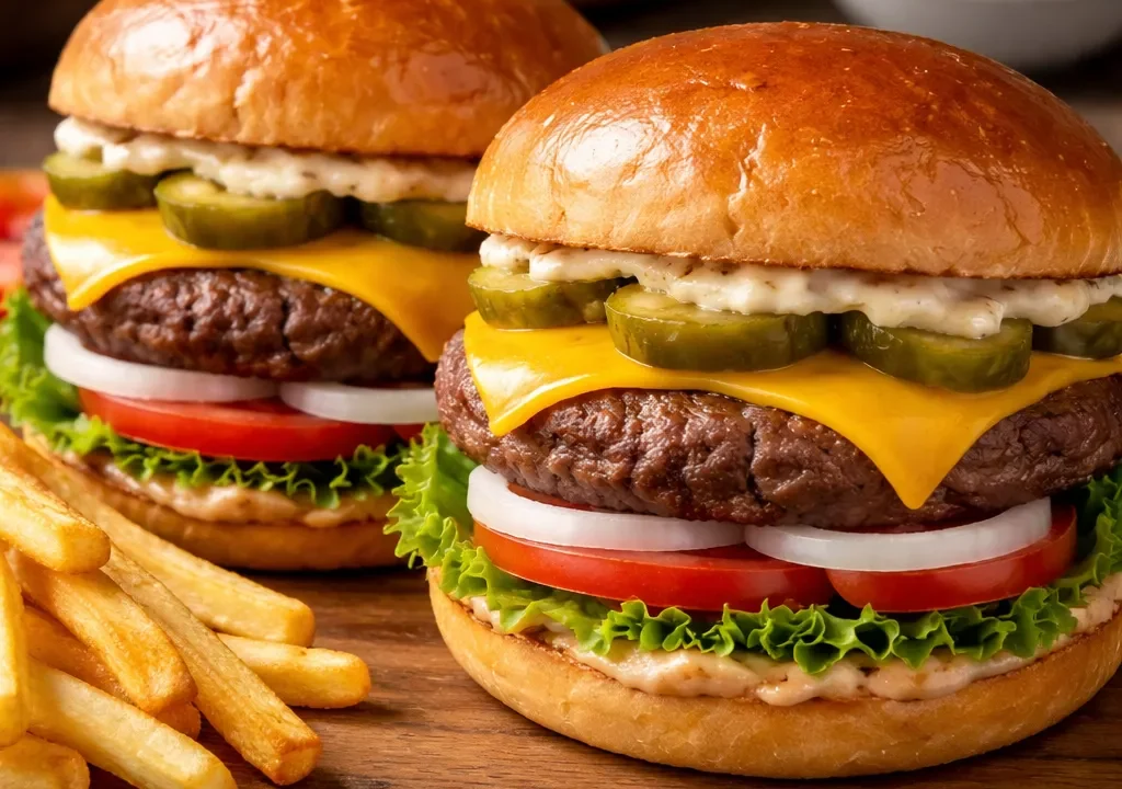 アメリカの定番ハンバーガーのレシピ