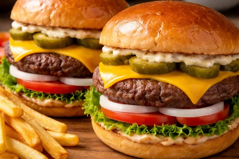 アメリカの定番ハンバーガーのレシピ