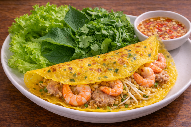 ベトナムの定番バインセオのレシピ