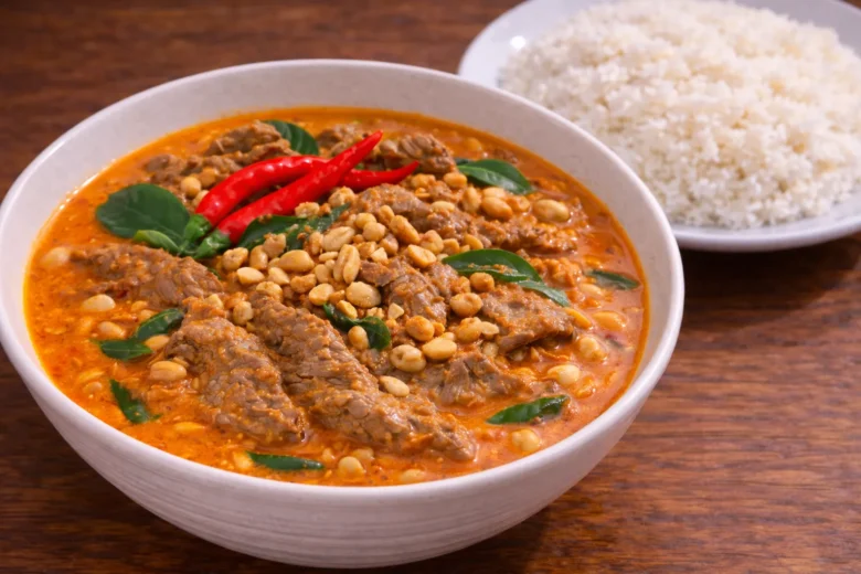 タイの定番パネーンカレーのレシピ