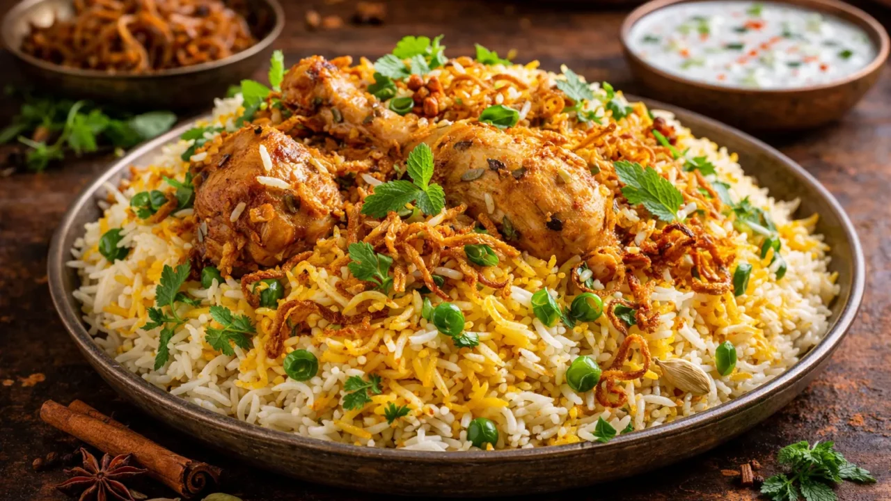 インドの定番ビリヤニのレシピ