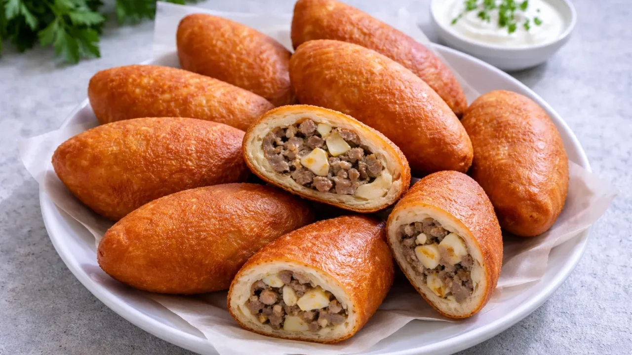 ロシアの定番ピロシキのレシピ