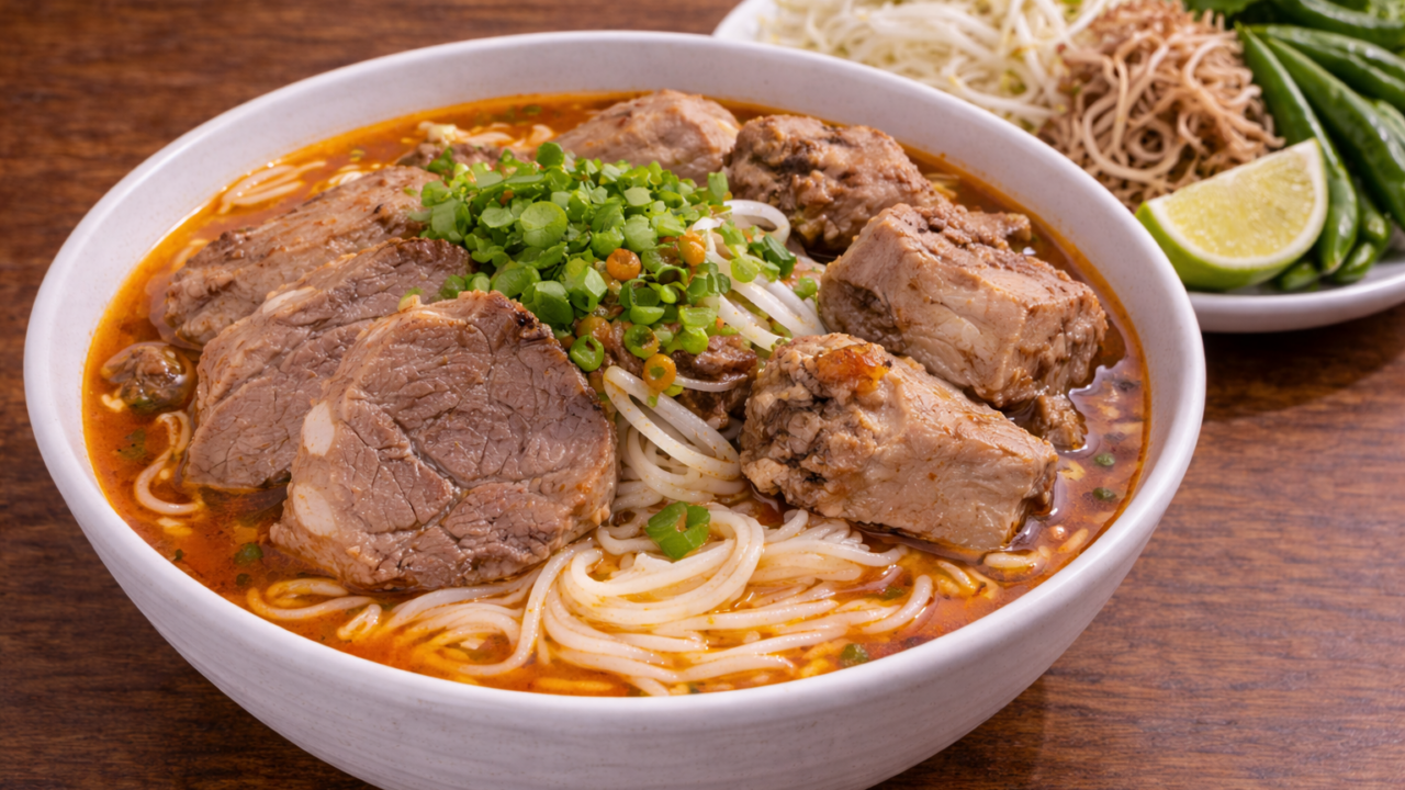 ベトナムの定番ブンボーフエのレシピ