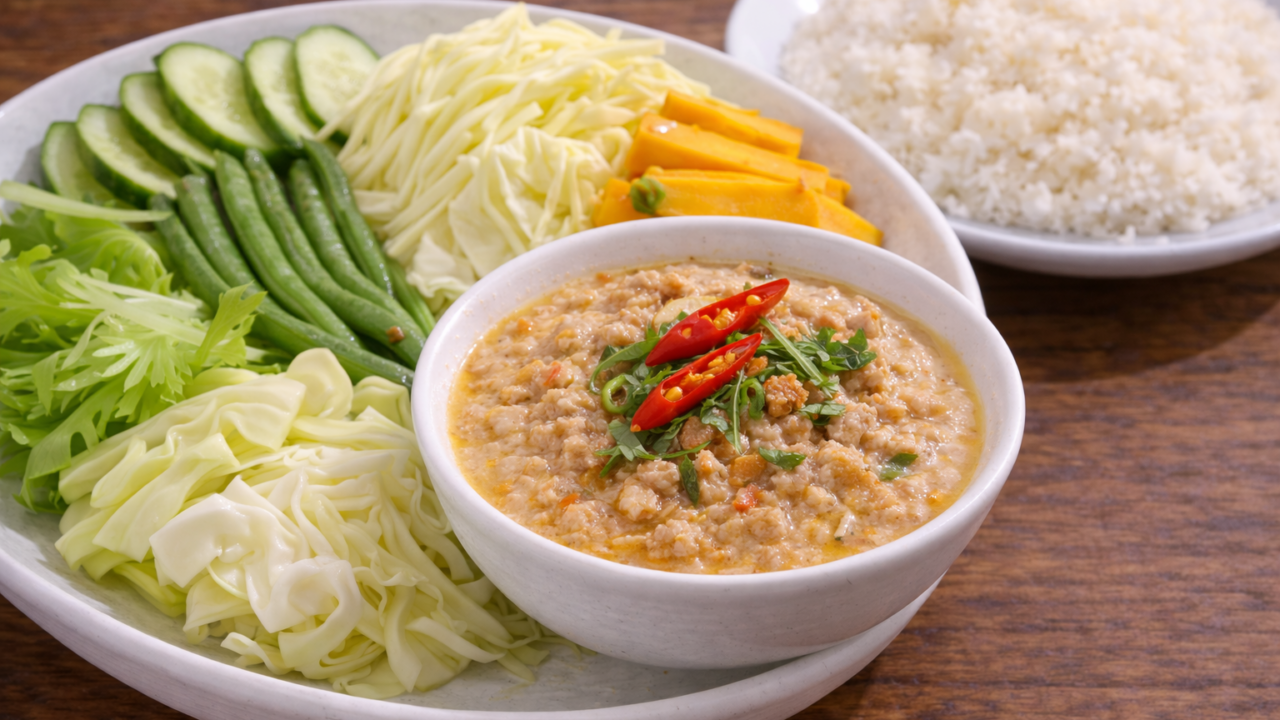 カンボジアの定番プラホックのレシピ