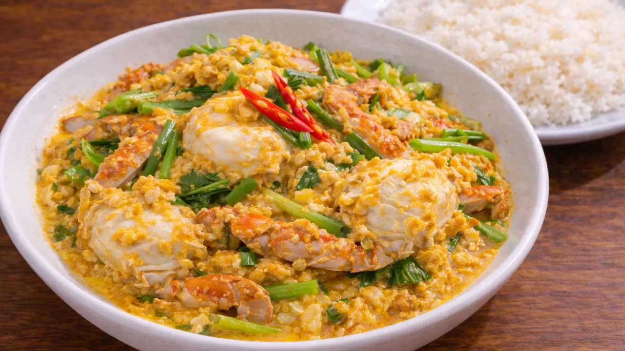 タイの定番プーパッポンカリーのレシピ