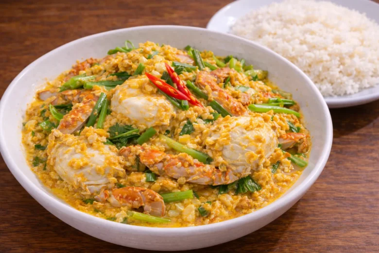 タイの定番プーパッポンカリーのレシピ