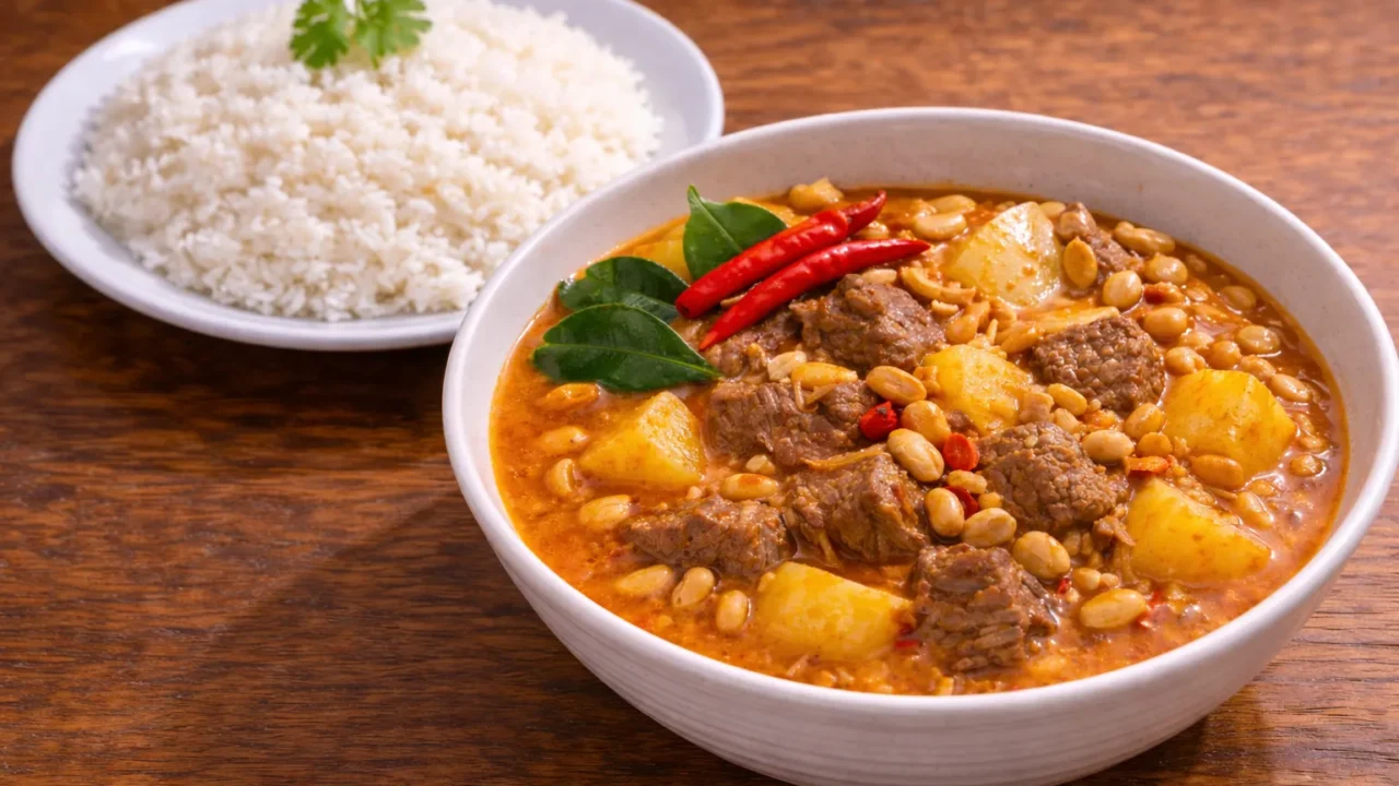 タイの定番マッサマンカレーのレシピ