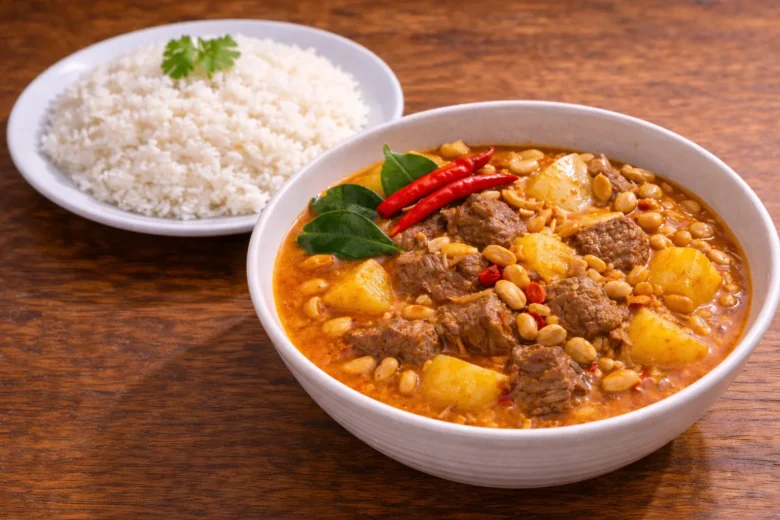 タイの定番マッサマンカレーのレシピ