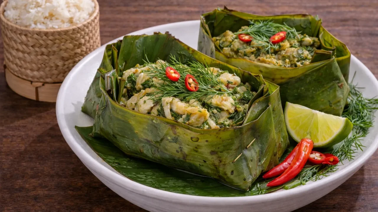 ラオスの定番モックパーのレシピ