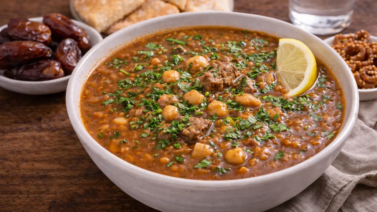 モロッコの定番ハリラのレシピ