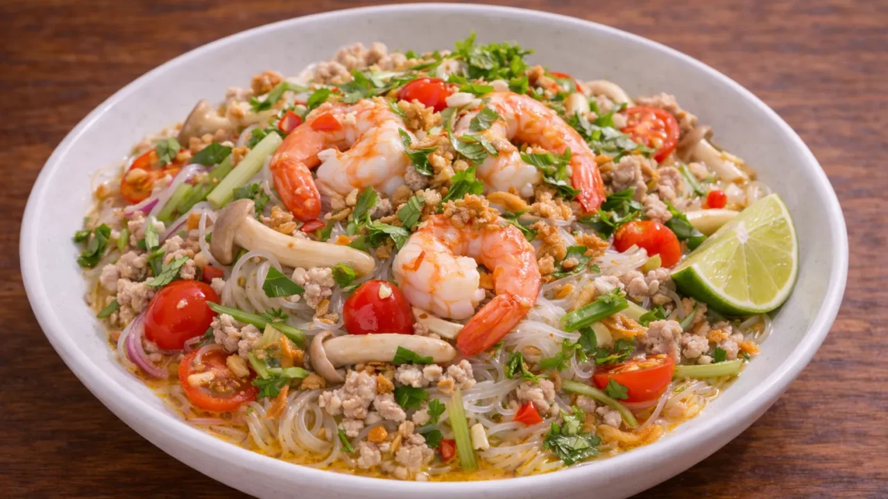 タイの定番ヤムウンセンのレシピ