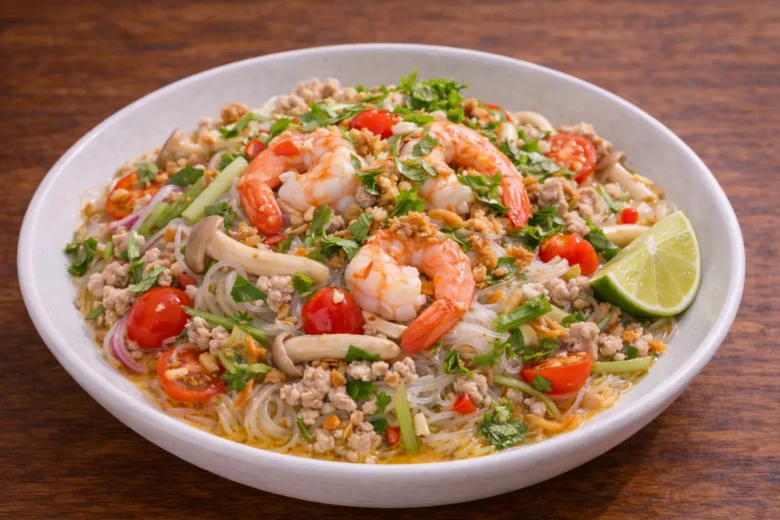 タイの定番ヤムウンセンのレシピ