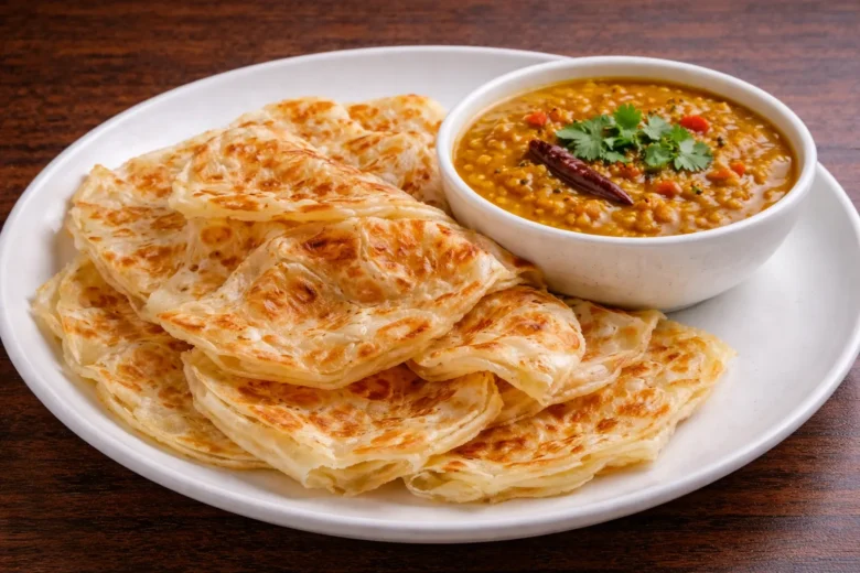 マレーシアの定番ロティチャナイとダルカレーのレシピ