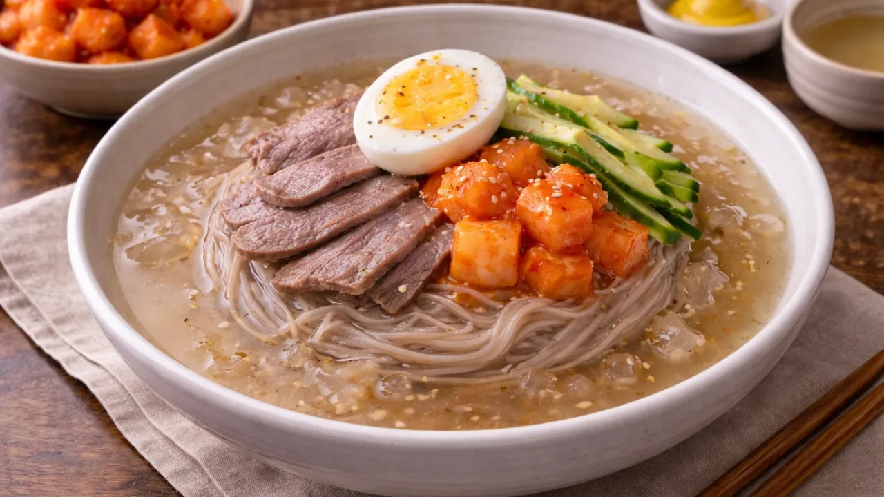 北朝鮮の定番平壌冷麺のレシピ