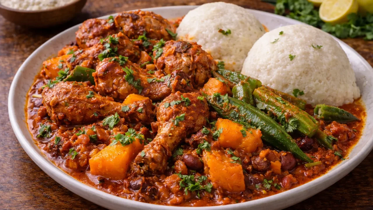 アンゴラの定番ムアンバのレシピ