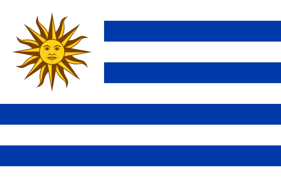 ウルグアイ　国旗