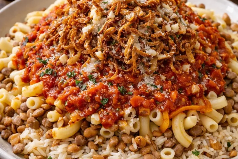 エジプトの定番コシャリのレシピ