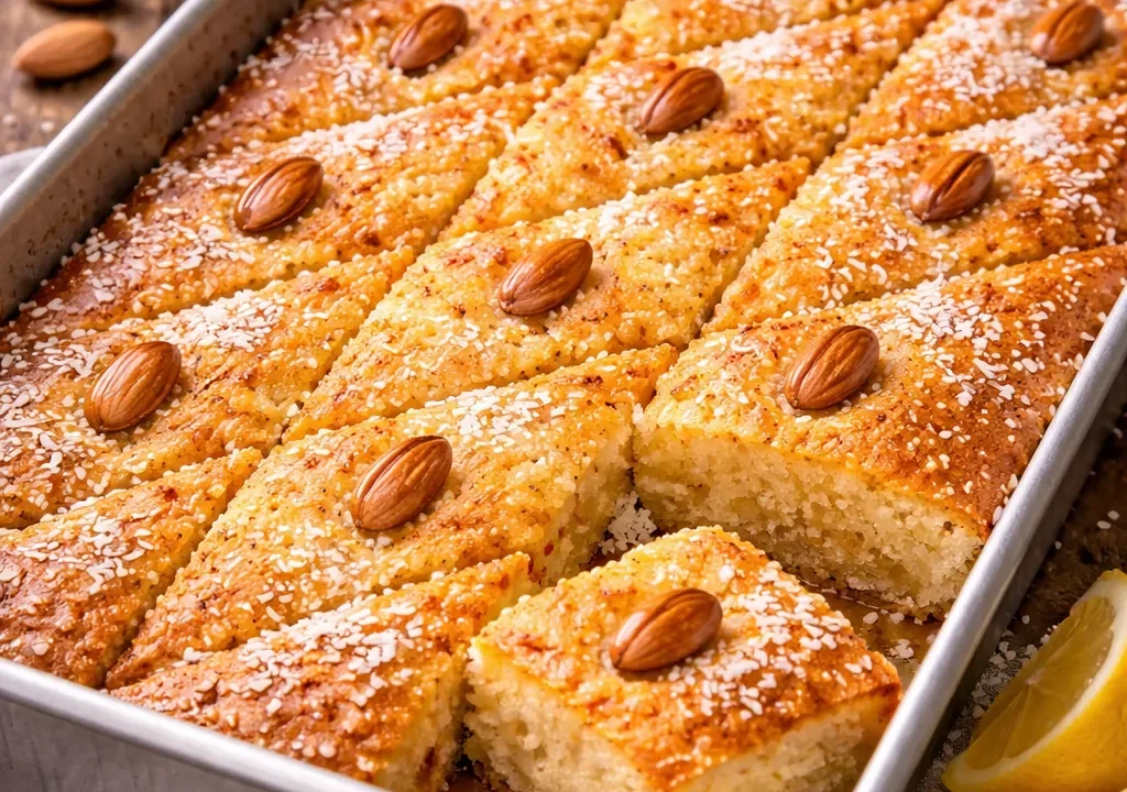 エジプトの定番バスプーサのレシピ