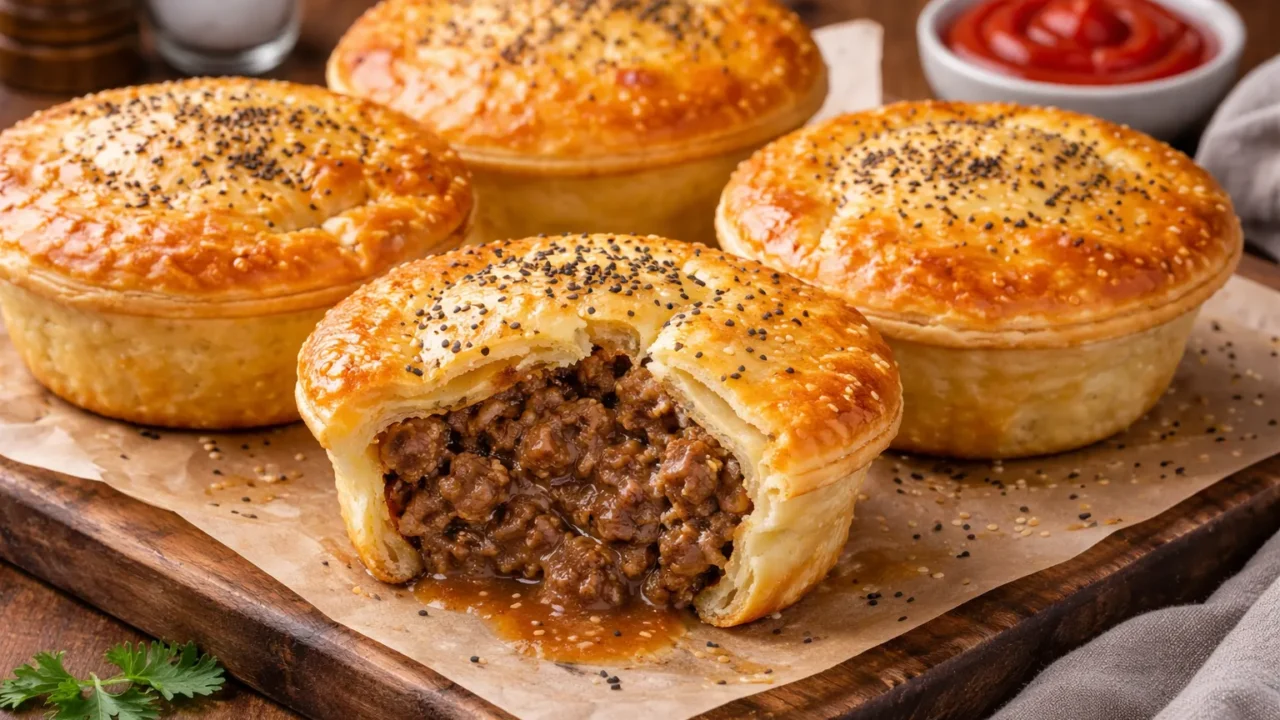 オーストラリアの定番ミートパイのレシピ