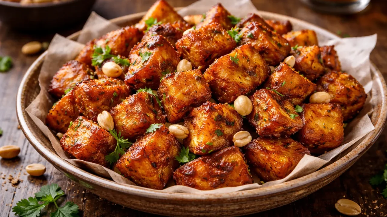 ガーナの定番ケレウェレのレシピ