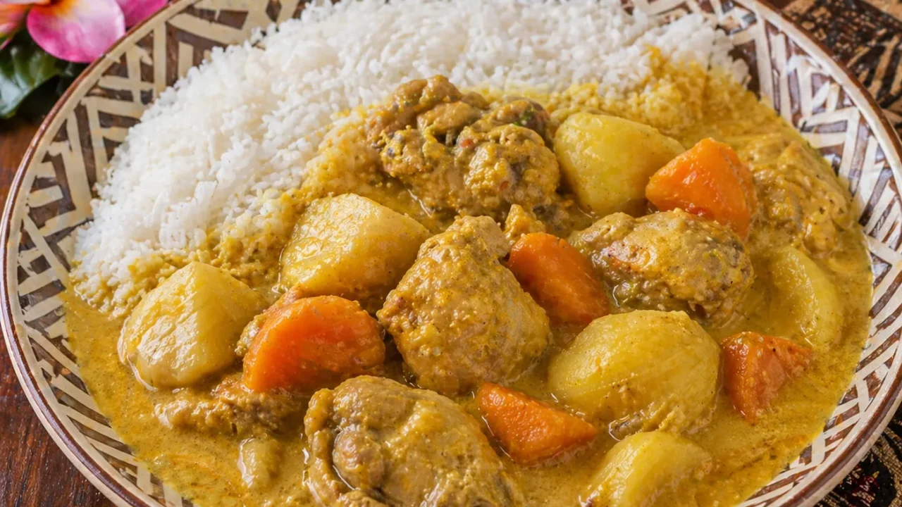 サモアの定番カレモアのレシピ