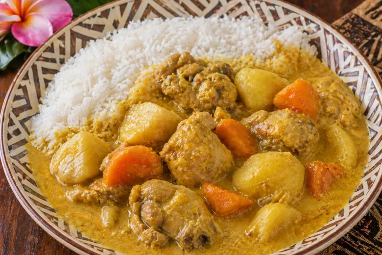 サモアの定番カレモアのレシピ