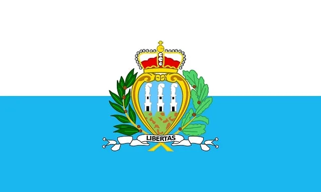 サンマリノ　国旗