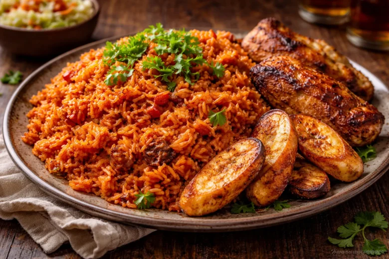 シエラレオネの定番ジョロフライスのレシピ