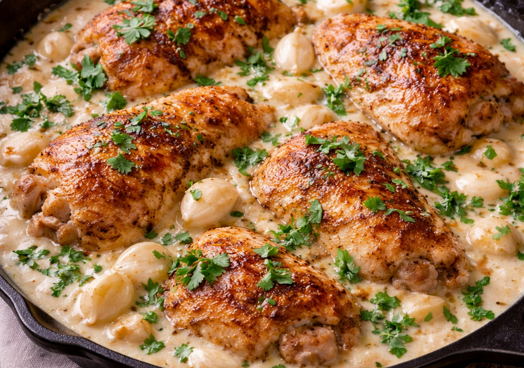 ジョージアの定番シュクメルリのレシピ