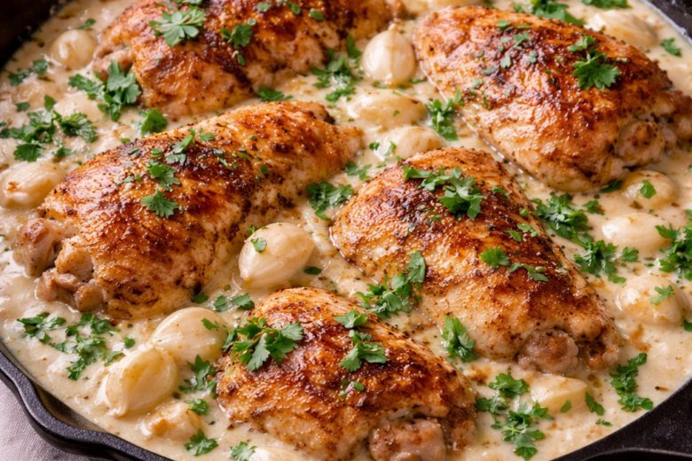 ジョージアの定番シュクメルリのレシピ