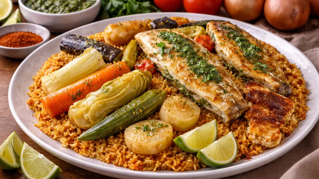 セネガルの定番チェブ・ジェンのレシピ