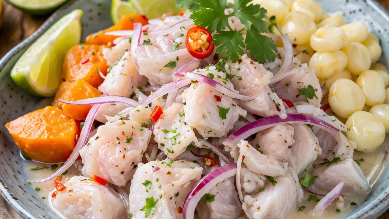 ペルーの定番セビーチェのレシピ