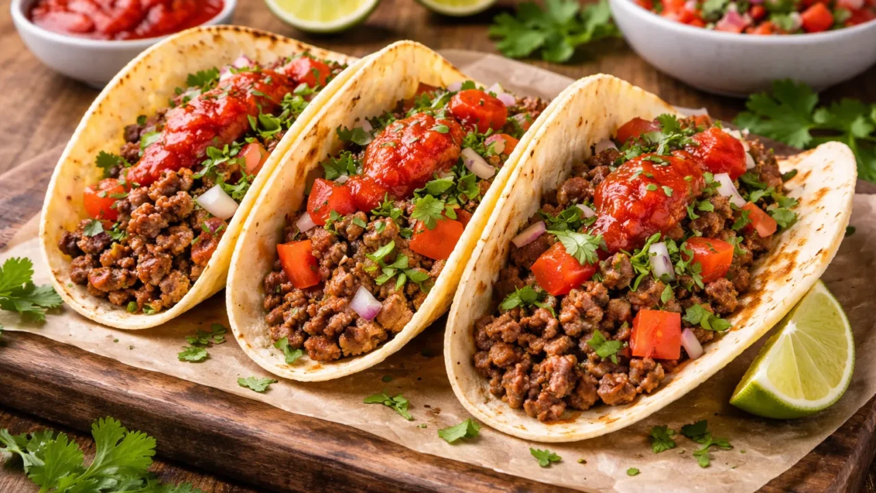 メキシコの定番タコスのレシピ