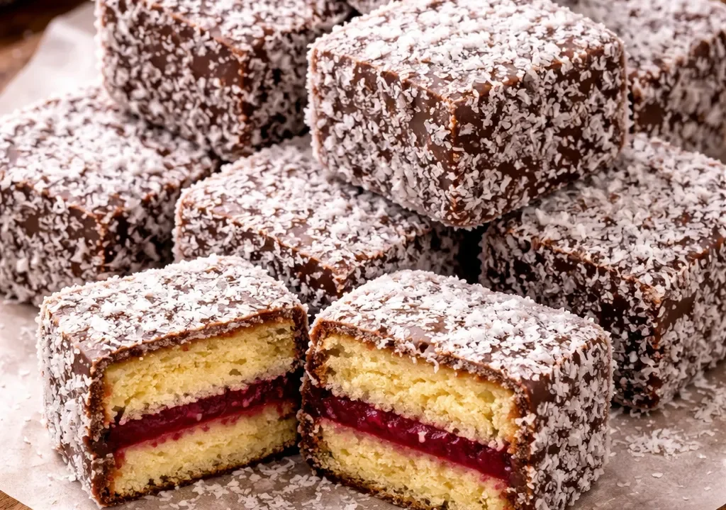 オーストラリアの定番ラミントンのレシピ