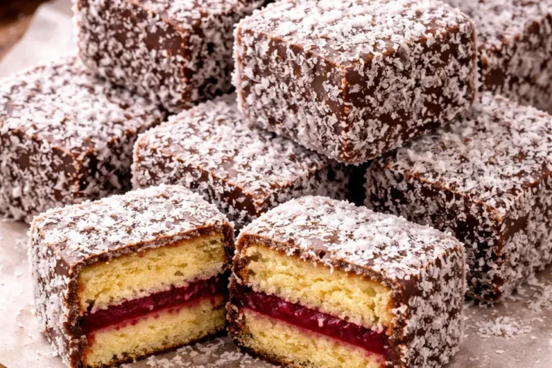 オーストラリアの定番ラミントンのレシピ